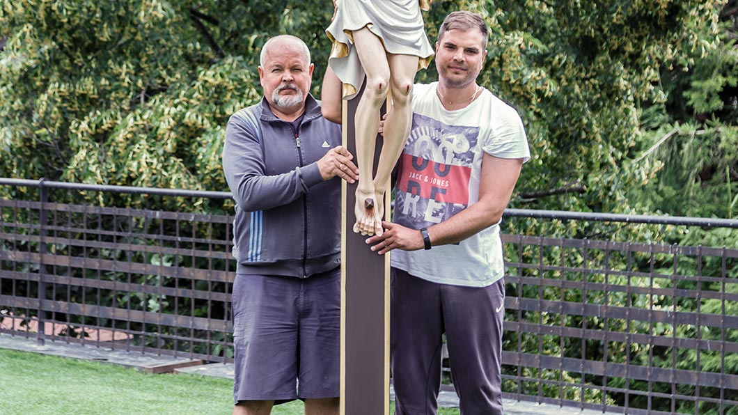 Exposição de Arte Sacra - Bergland esculturas em madeira - Ortisei in Val Gardena