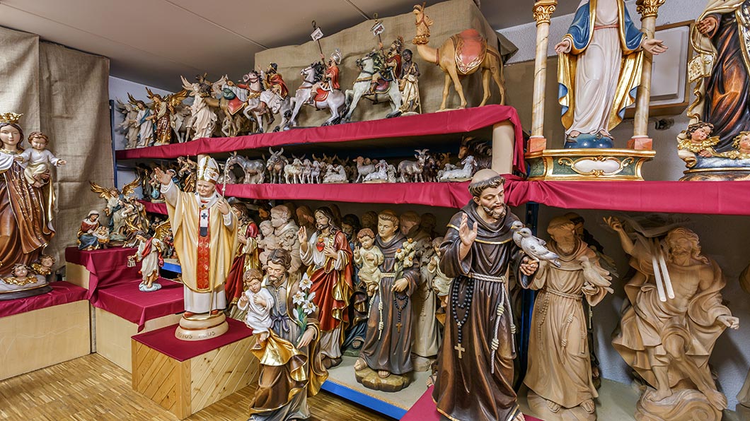 Exhibition of Sacred Art - Bergland woodcarving - Ortisei in Val Gardena