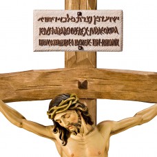 Crucifijos con Titulus Crucis en hebreo - latín - griego