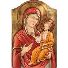 Icono bizantino de la Virgen con el Niño Jesús