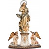 Assumption of Mary with silver corona - Home altar 65 cm Antique special