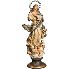 Assumption of Mary with silver corona 45 cm Antique special
