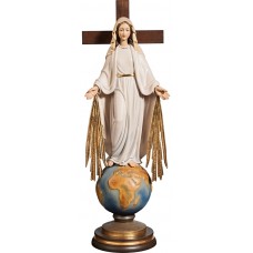 Nuestra Señora de todos los pueblos con rayos