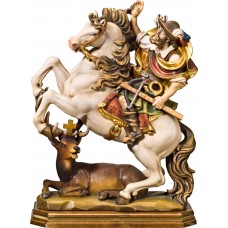St. Hubert on horse