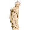 Mary for crucifixion group with aureole 30 cm Natural maple