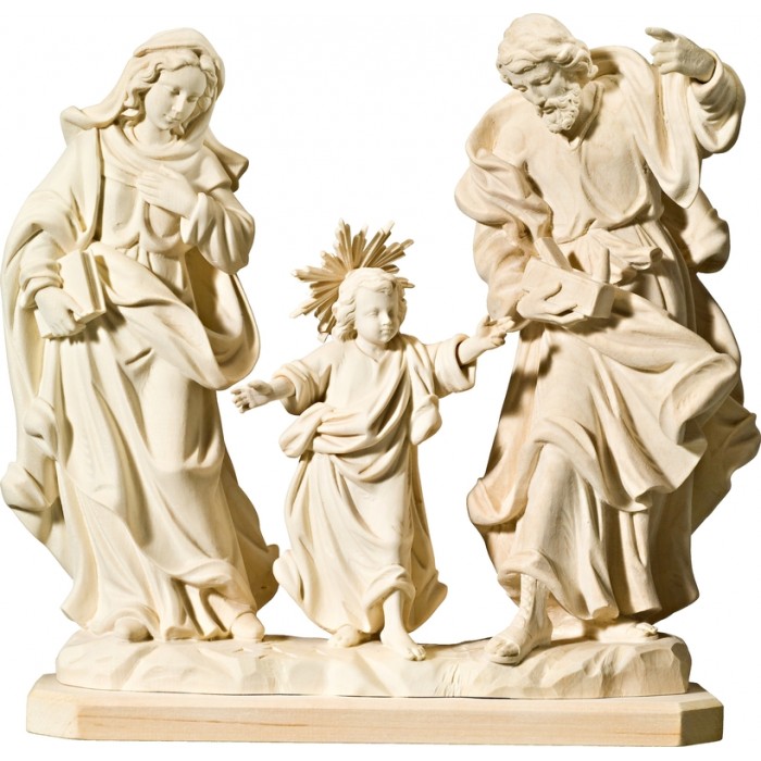 Holy Family baroque 42 cm Natural maple