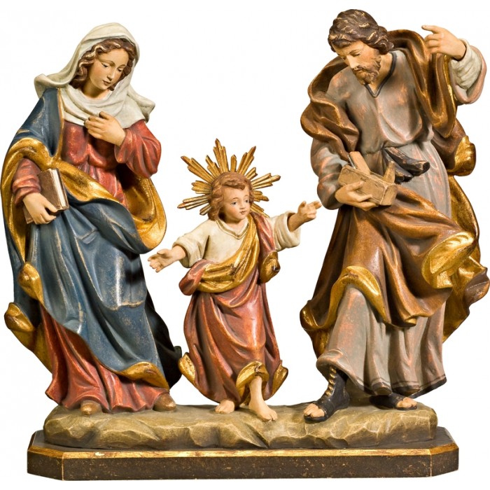 Holy Family baroque 42 cm Antique