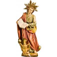San Juan Evanglista (águila) con aureola 20 cm Color arce