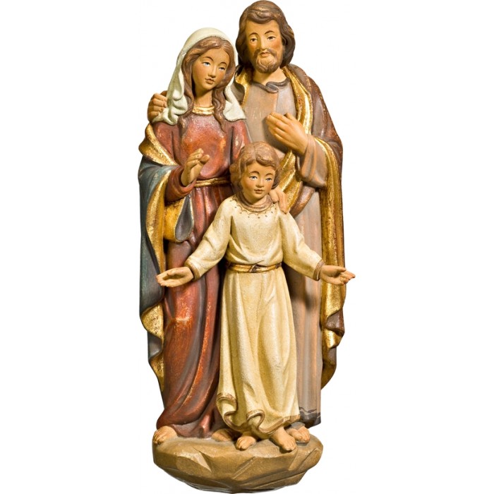 Holy Family for wall 20 cm Antique
