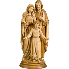 Holy Family 125 cm Stained+tones linden