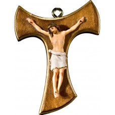 Cristo Pisa en cruz de Tau