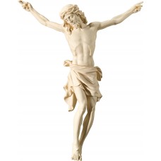 Cristo Pisa 8 x 6 cm Natural arce