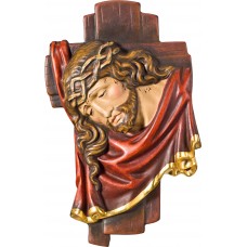 Head of Christ relief 40 x 25 cm Real Gold new