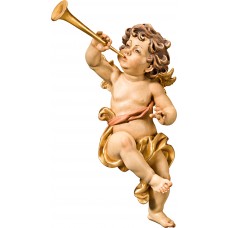 Berglandputto with trumpet 15 cm Antique