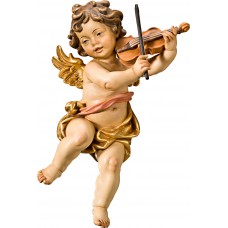 Berglandputto with violin 45 cm Antique