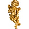 Berglandputto Cupid 15 cm Full imitation gold