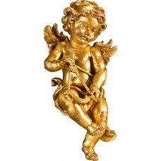Berglandputto Cupid 12 cm Full imitation gold