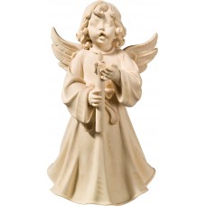 Symphonyangel with candle 11 cm Natural maple