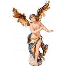 Neapolitan angel for the wall right 15 cm Colored maple