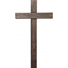 Cross romanic Batllo 40 x 22 cm Old wood