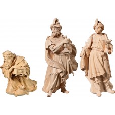 Holy 3 Kings (without base) 50 cm Serie Natural linden