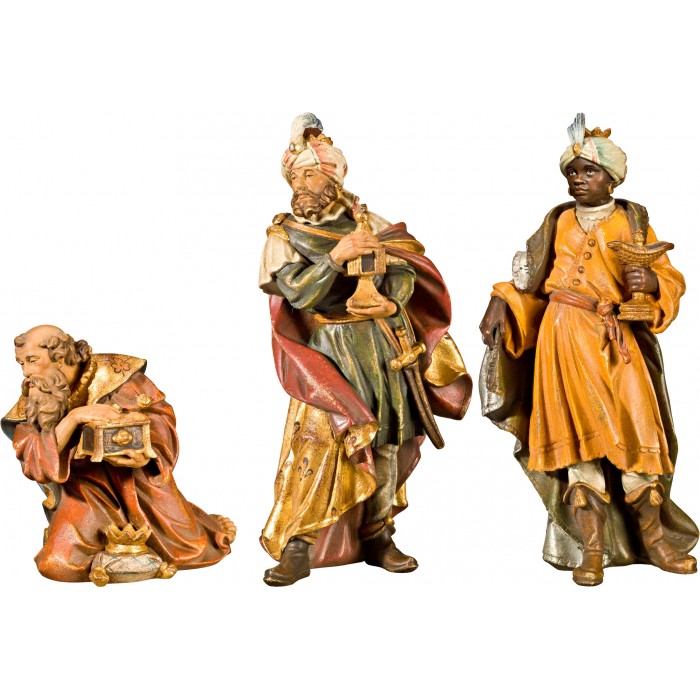 3 Reyes Magos (sin base) 32 cm Serie Antiguo