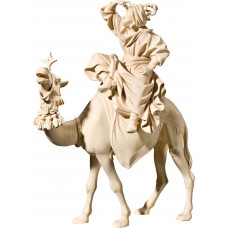 King on camel (without base) 10 cm Serie Natural maple