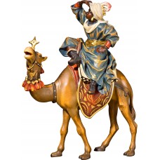 King on camel (without base) 50 cm Serie Real Gold new