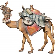 Camello con equipaje (sin base) 50 cm Serie Oro fino antiguo