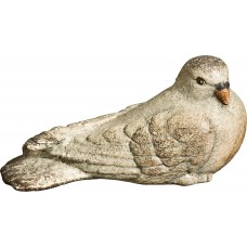Pigeon perching 27 cm Serie [3x5,5cm] Antique