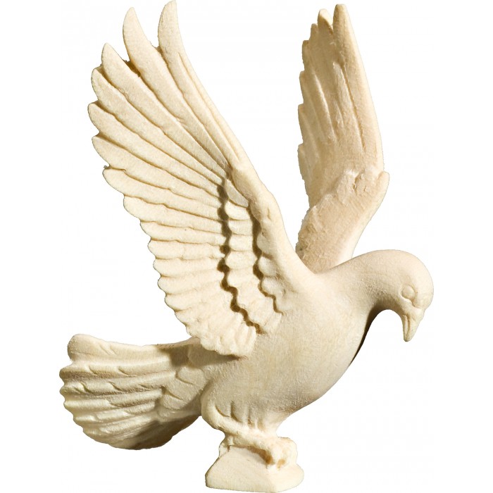 Pigeon flying 18 cm Serie [5,7x4,3cm] Natural maple