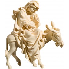 María en burro para búsqueda de albergue 70 cm Serie Natural tilo