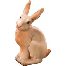 Rabbit sitting 18 cm Serie [5,1x2,8cm] Colored maple