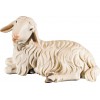 Sheep lying 18 cm Serie Colored maple