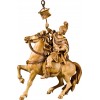 Oficial romano a caballo (sin base) 50 cm Serie Patinado+tonos tilo