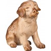 Cachorro San Bernardo 32 cm Serie [6x6cm] Patinado+tonos arce