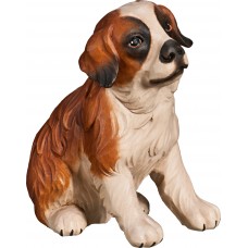Saint Bernard puppy 50 cm Serie [12x11cm] Colored linden