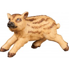 Wild boar piglet 18 cm Serie [4x3cm] Colored maple